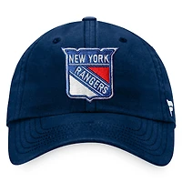 Men's Fanatics Navy New York Rangers Core Primary Logo Adjustable Hat