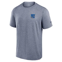 Men's Fanatics Navy New York Rangers Front Office Tech T-Shirt