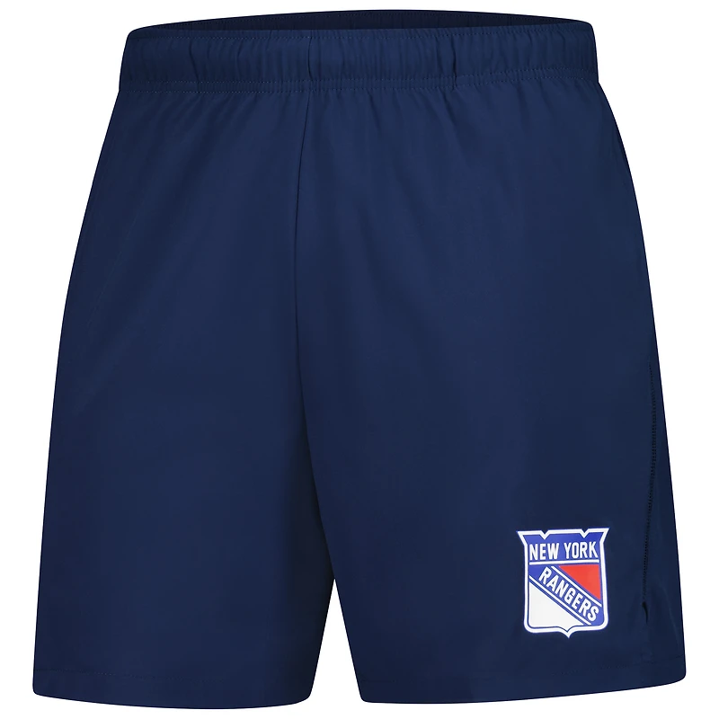 Men's Fanatics  Navy New York Rangers Tech Training Shorts