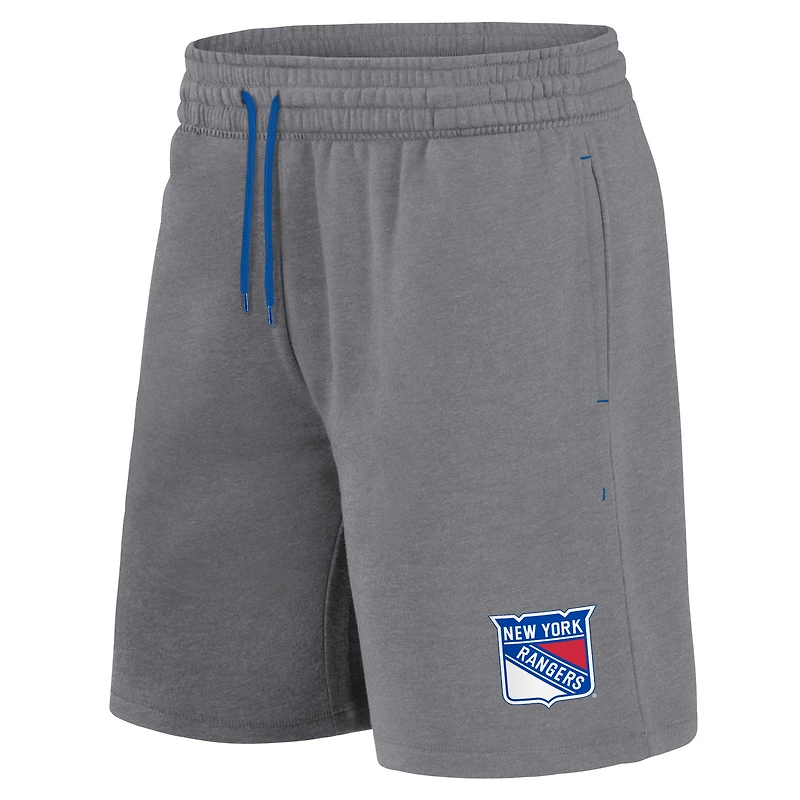 Pack combiné t-shirt et short Fanatics New York Rangers Humble pour hommes