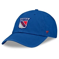 Casquette ajustable pour hommes Fanatics Royal New York Rangers Decades Collection