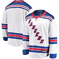 Maillot Breakaway extérieur blanc des New York Rangers Fanatics pour hommes