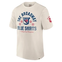 T-shirt intemporel de la collection Decades des New York Rangers pour hommes Fanatics White