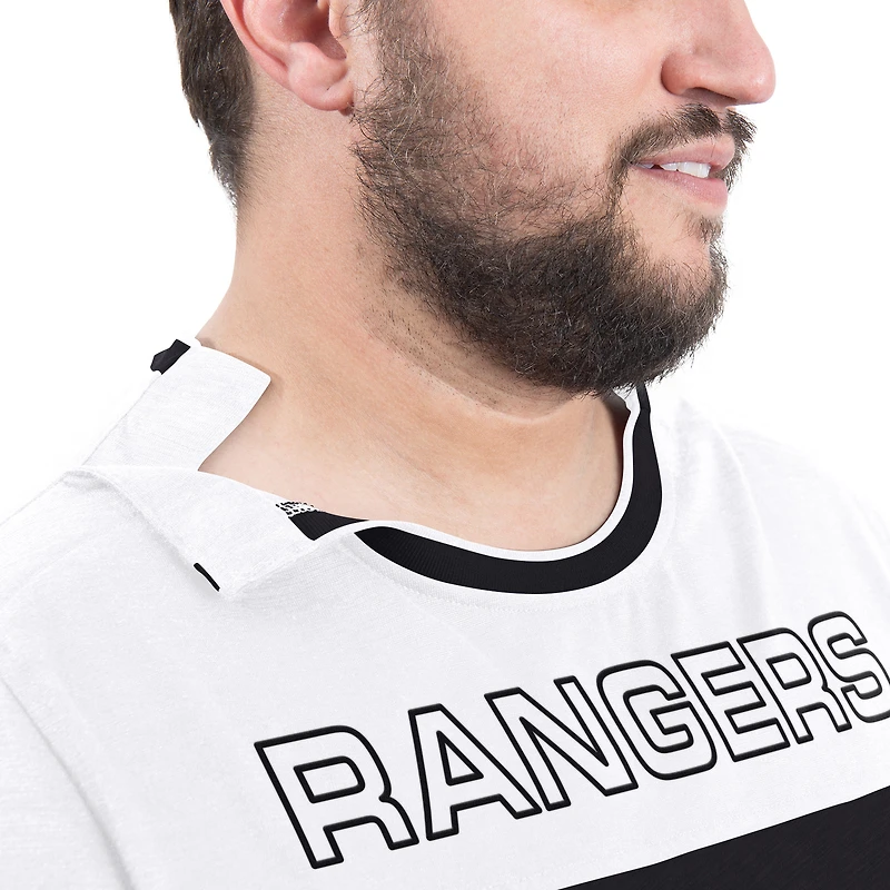 Men's G-III Sports by Carl Banks Black New York Rangers Adaptive Wear Outlast Durene Long-Sleeve T-Shirt