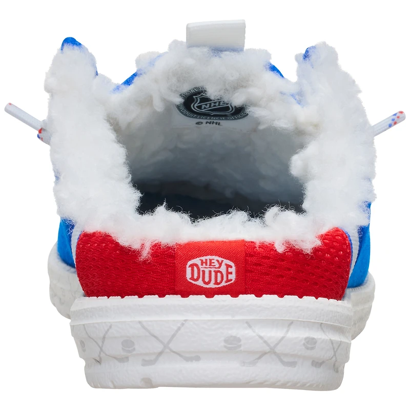 Men's Hey Dude Blue New York Rangers Wally Casual Slip-On Shoes