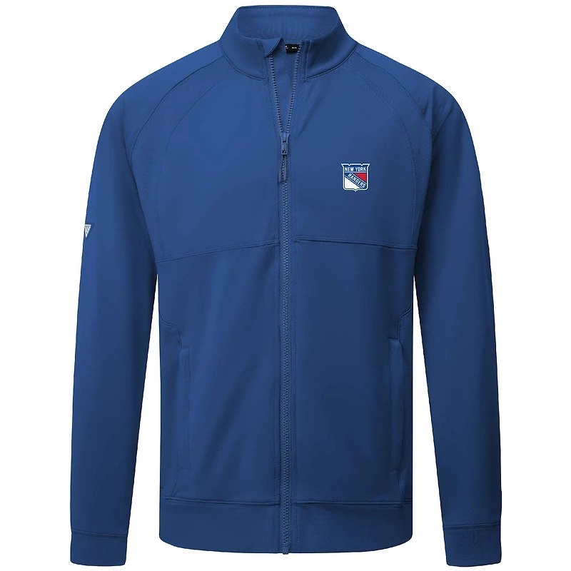 Men's Levelwear Blue New York Rangers Insignia Core Full-Zip Jacket