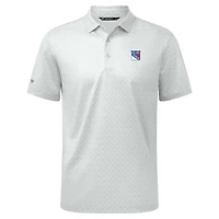 Men's Levelwear White New York Rangers System Insignia Core Polo