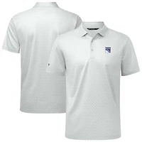 Men's Levelwear White New York Rangers System Insignia Core Polo