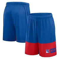 Men's Logo Athletic Blue New York Rangers Best of the Shorts