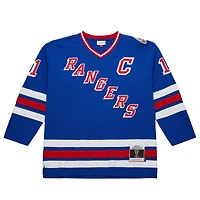 Maillot de jeu puissance Mark Messier Royal des Rangers New York 1993-94 pour homme