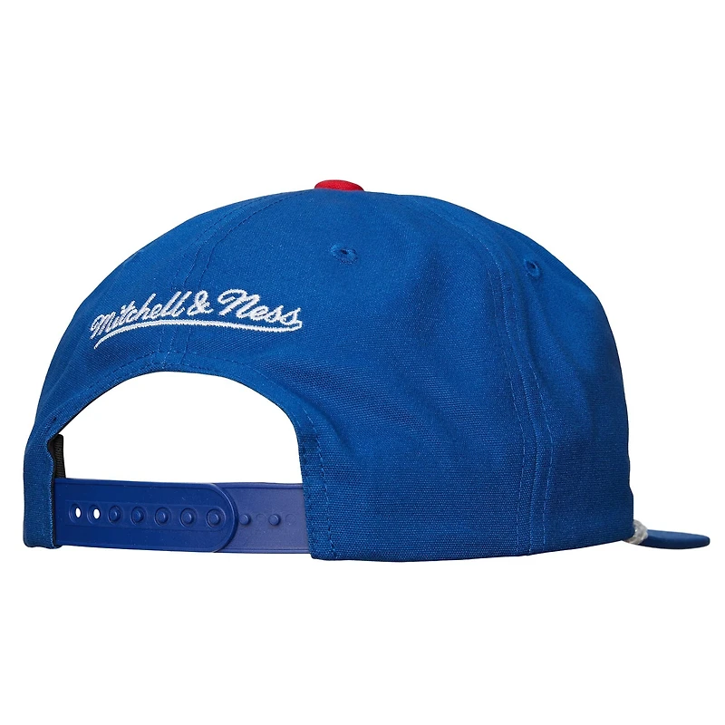 Casquette snapback Mitchell & Ness bleue New York Rangers Ascend Deadstock pour homme