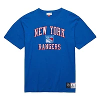 Men's Mitchell & Ness Blue New York Rangers Legendary Slub T-Shirt