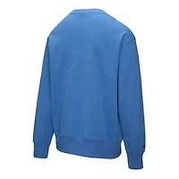 Sweat-shirt en polaire bleu Mitchell & Ness pour homme avec logo New York Rangers Playoff Win