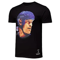 T-shirt noir à gros visage pour homme Mitchell & Ness Mark Messier des Rangers de New York