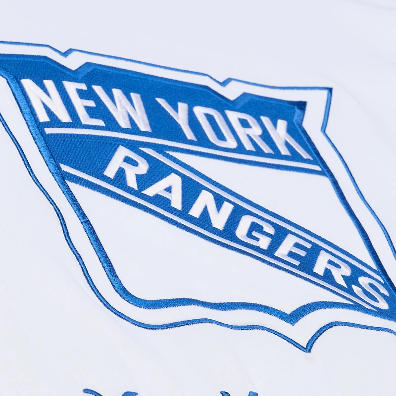 T-shirt Mitchell & Ness blanc New York Rangers Arctic pour homme