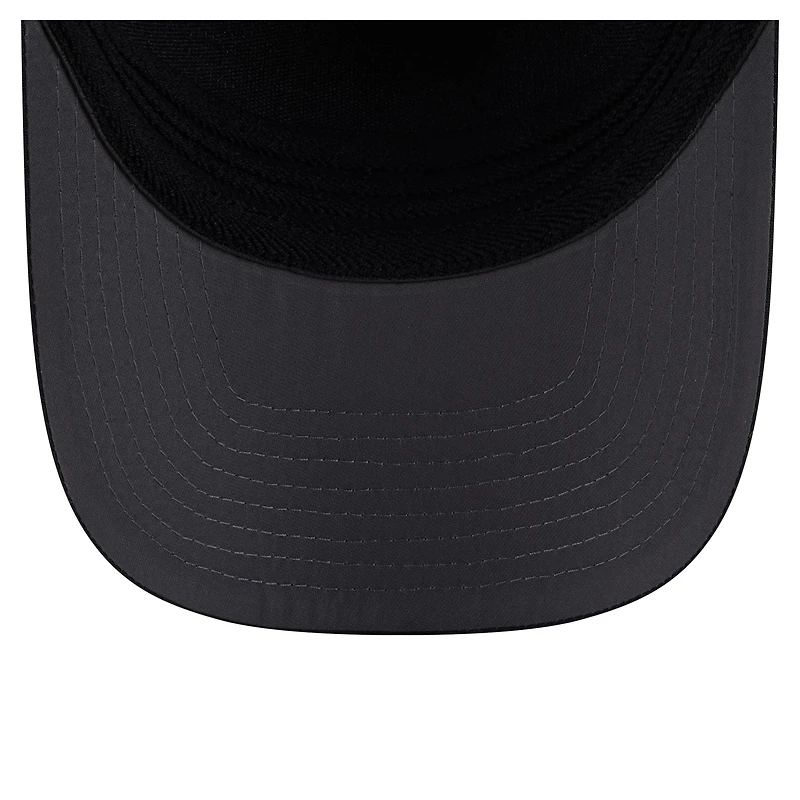 Casquette New Era noire pour homme York Rangers Zero Dark 39THIRTY Flex