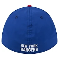Men's New Era  Blue/Red York Rangers 39THIRTY Two-Tone Featherweight M-Crown Flex Hat