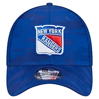 Men's New Era  Blue York Rangers Active Subtle Camo 39THIRTY Flex Hat