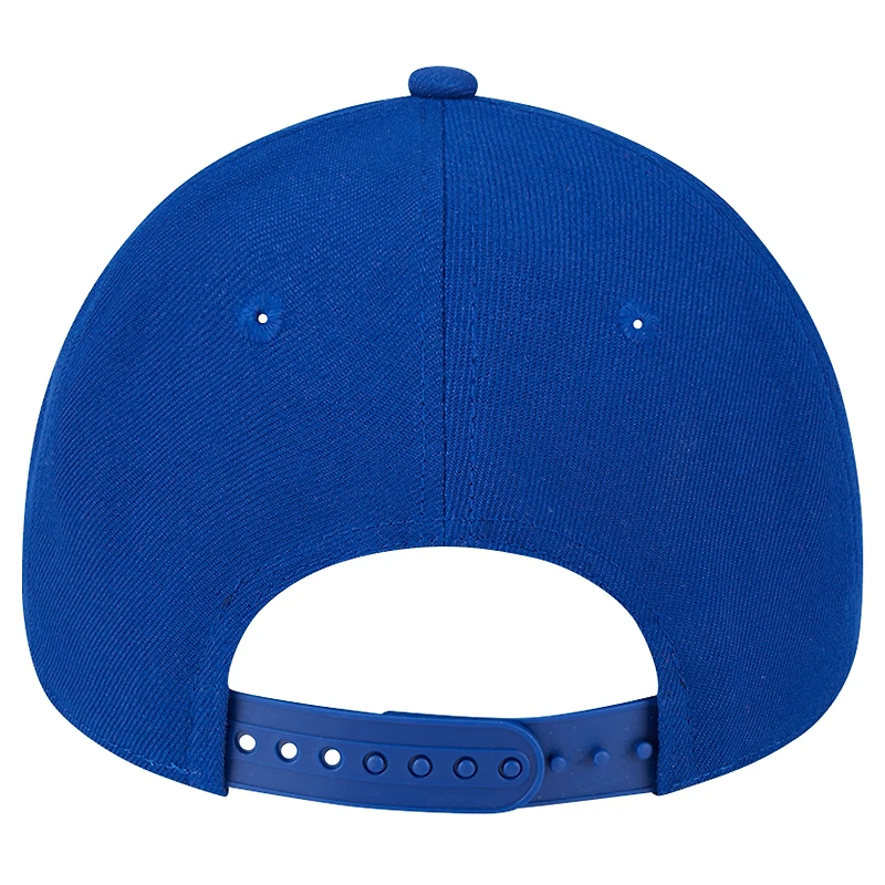 Men's New Era  Blue New York Rangers Core A-Frame 9FORTY Adjustable Hat