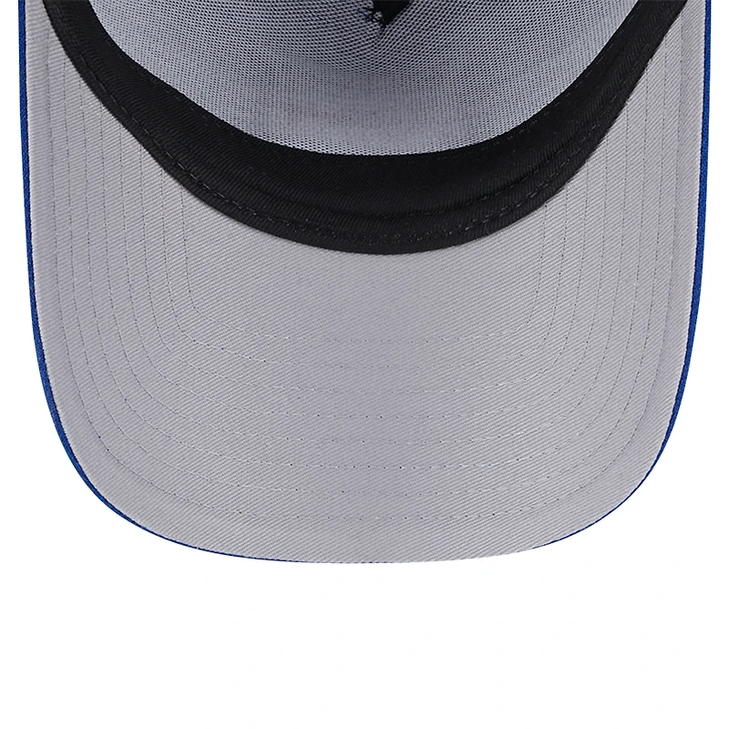 Men's New Era  Blue New York Rangers Core A-Frame 9FORTY Adjustable Hat
