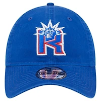 Men's New Era Blue New York Rangers Deceptor 9TWENTY Adjustable Hat