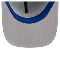 Casquette trucker snapback New Era bleue New York Rangers pour homme