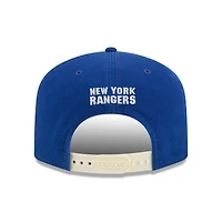 Men's New Era  Blue New York Rangers Throwback Stanley Cup Champions Side Patch 19TWENTY Adjustable Hat