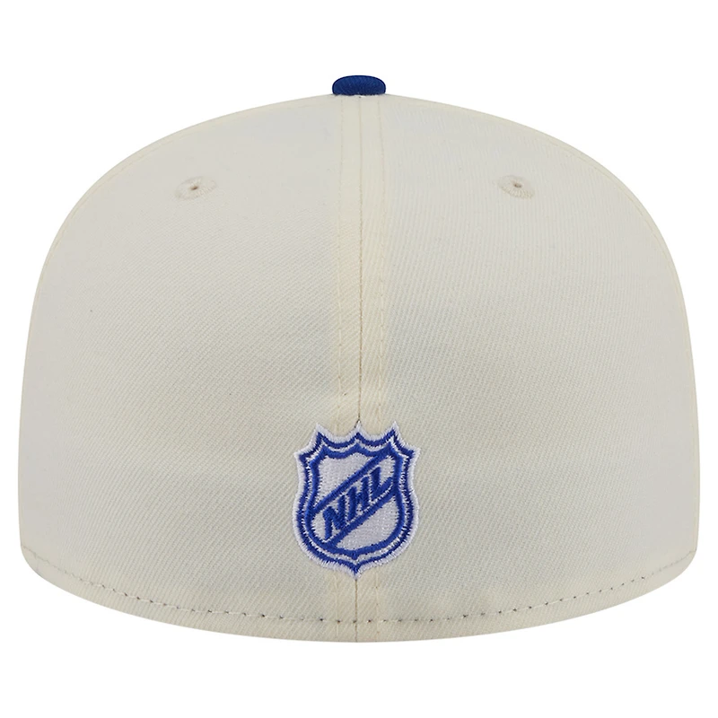 Casquette ajustée New Era crème pour homme York Rangers America's 250th Two-Tone 59FIFTY