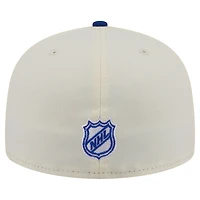 Casquette ajustée New Era crème pour homme York Rangers America's 250th Two-Tone 59FIFTY