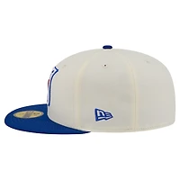 Men's New Era  Cream York Rangers America's 250th Two-Tone 59FIFTY Fitted Hat