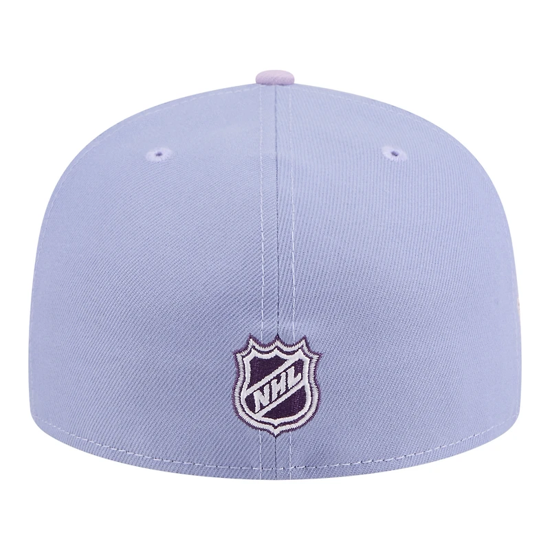 Men's New Era Light Purple/Purple York Rangers Lavender Bloom 59FIFTY Fitted Hat
