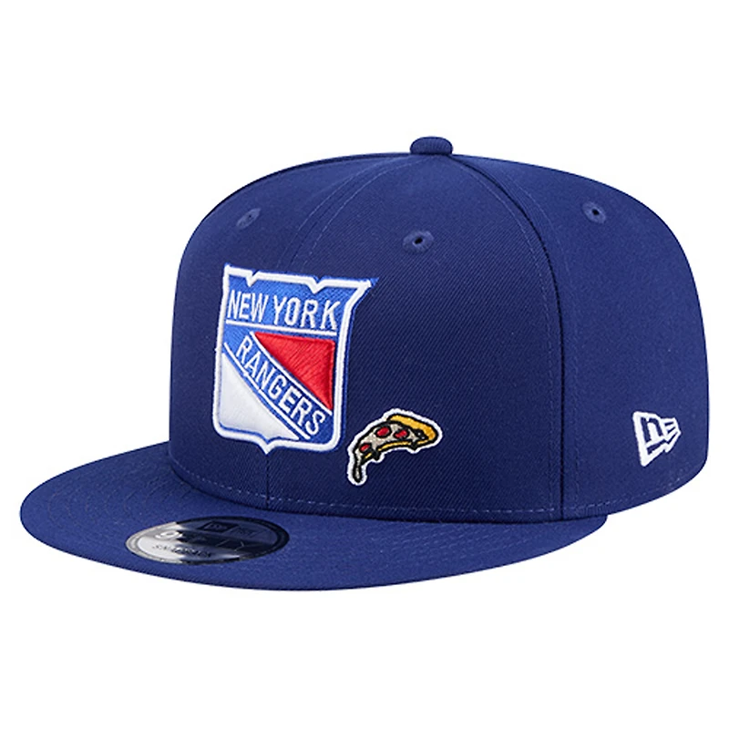 Men's New Era  Navy New York Rangers 9FIFTY Snapback Hat