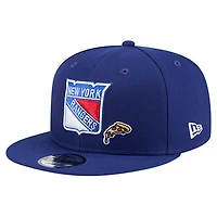 Men's New Era  Navy New York Rangers 9FIFTY Snapback Hat