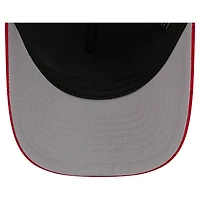 Men's New Era  Red/Blue New York Rangers Hockey Sock 9FORTY A-Frame M-Crown Adjustable Trucker Hat