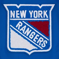 Veste de survêtement classique entièrement zippée Pro Standard Blue New York Rangers pour homme