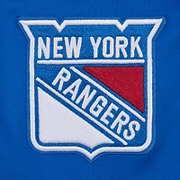 Veste de survêtement classique entièrement zippée Pro Standard Blue New York Rangers pour homme