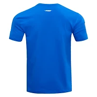 T-shirt Turn It Up Pro Standard bleu pour homme des Rangers de New York