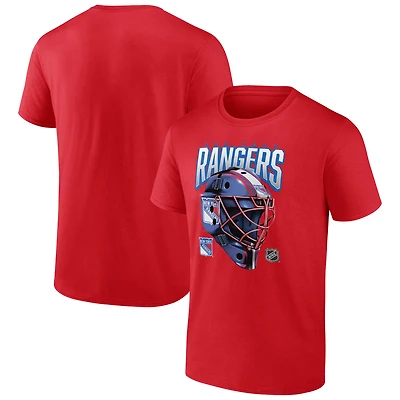 Men's  Red New York Rangers Penalty Box T-Shirt