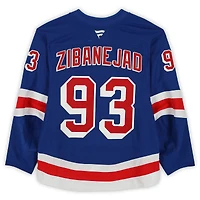 Mika Zibanejad New York Rangers Autographed Game-Used #93 Set Jersey from the 2024-25 NHL Season