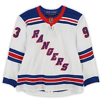 Maillot blanc n° 93, porté en match et autographié par Mika Zibanejad des Rangers de New York (série