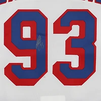 Mika Zibanejad New York Rangers Autographed Game-Used #93 Set Jersey from the 2024-25 NHL Season