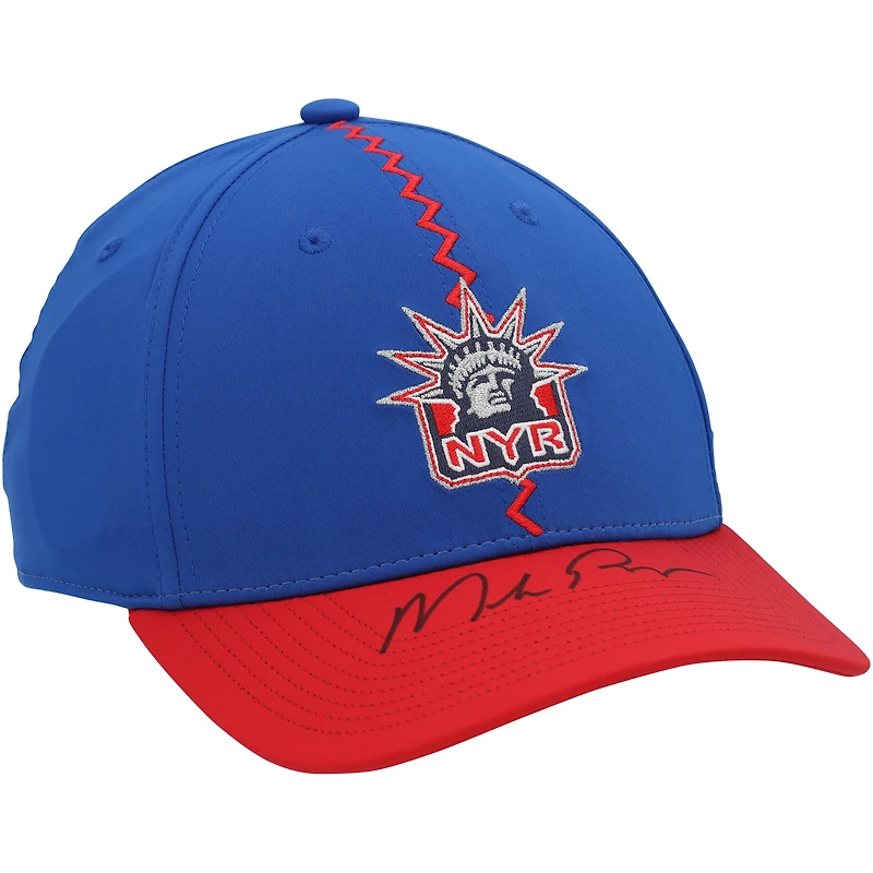 Mike Richter New York Rangers Autographed 2022-23 adidas Reverse Retro Cap
