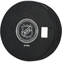 Mike Richter New York Rangers Autographed Hockey Puck with "No Quit in NY" Inscription