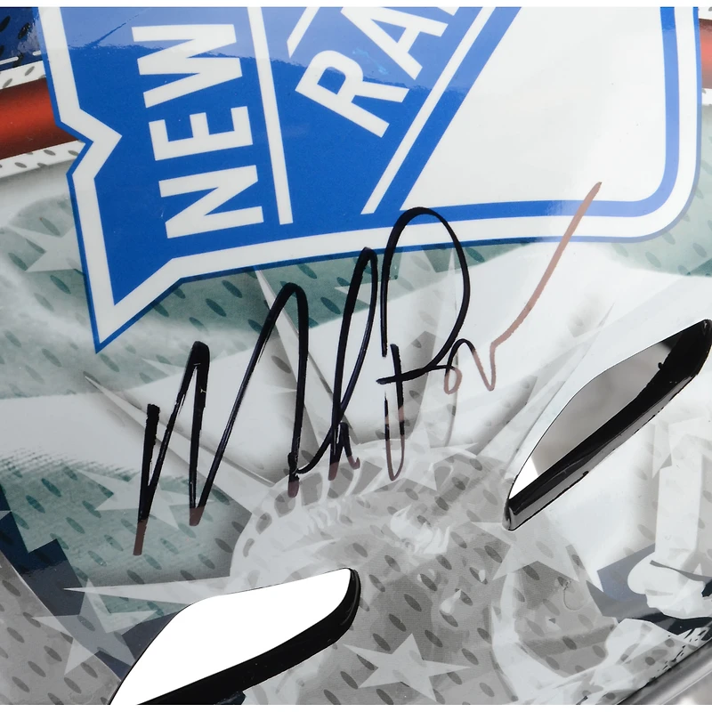 Mike Richter New York Rangers Autographed Replica Goalie Mask