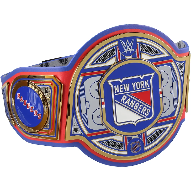 Mike Richter New York Rangers Autographed WWE Legacy Title Belt with "1994 S.C. Champs!" Inscription - Limited Edition #5/5
