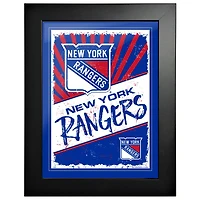 New York Rangers - 12'' x 16'' Classic Print Framed Art