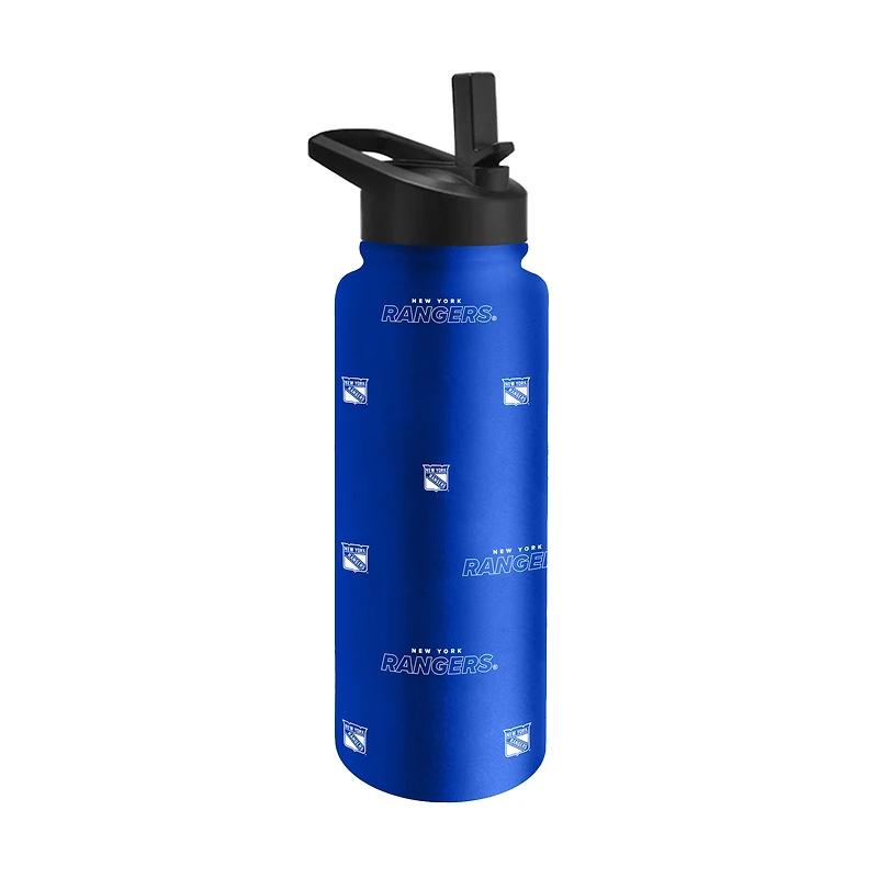 Bouteille de boisson rafraîchissante Steep and Repeat de 34 oz des Rangers de New York