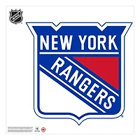 New York Rangers - 36 `` x 36 '' sticker mural en vinyle de repositionnement de l'équipe