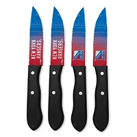 Ensemble de couteaux à steak 4 pièces New York Rangers
