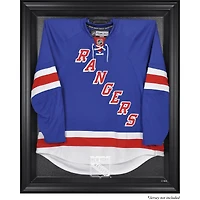 Vitrine encadrée noire pour maillot des Rangers de New York